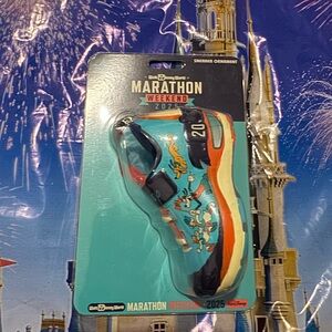 RunDisney 2025 Marathon Weekend Shoe Sneaker Ornament WDW Mickey and Friends